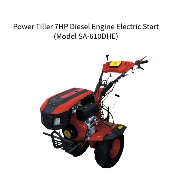 Power-Tiller-7HP-Diesel-Engine-Electric-Start-Model-SA-610DHE--VerdeMach